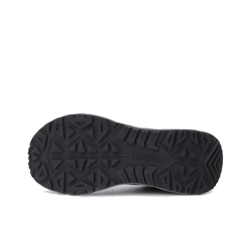 DESCENTE Anti-Slip Wear-Resistant Low-Top Casual Shoes Unisex Black Gray-4