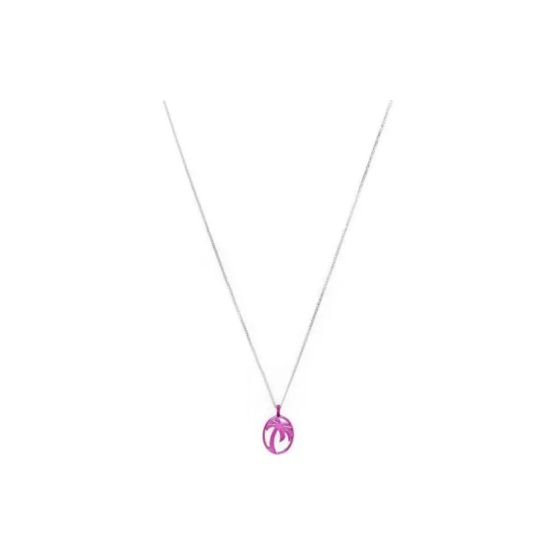 PALM ANGELS Oval Palm Necklace-0