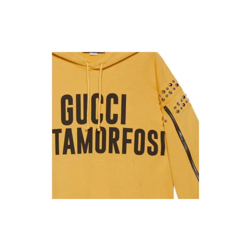 GUCCI FW22 Sweatshirt Men's Yellow-5