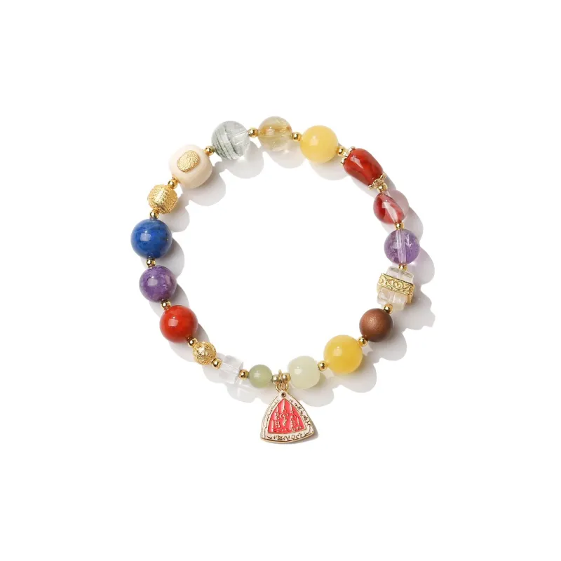 YUANYUANRUYI Southern Red Agate Bracelets Unisex-6