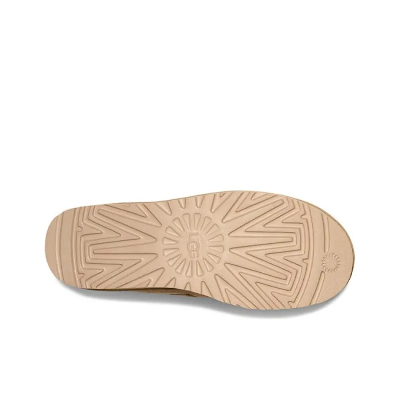 UGG Abrasion Resistant Wrap toe Slippers Unisex Beige-6