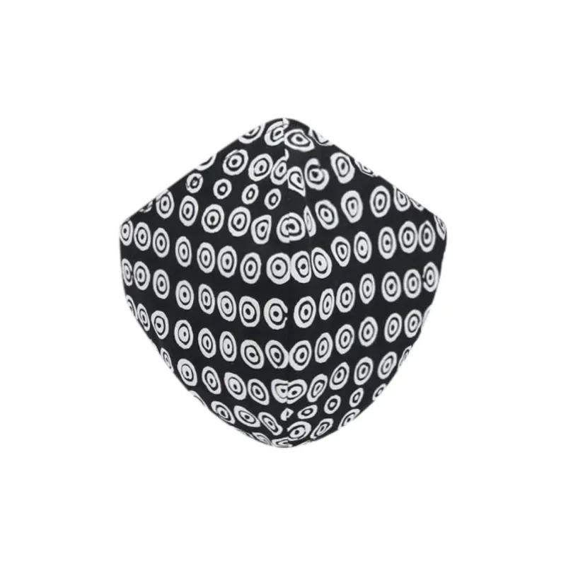 10 CORSO COMO Fabric Face Masks Unisex Black-0