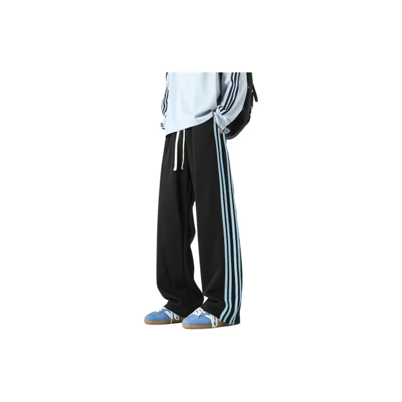 WARNING LIGHT Knitted Sports Pants Unisex-4