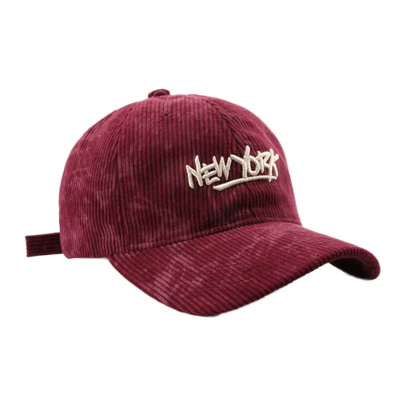 Pelloy Corduroy Baseball Caps Unisex-4