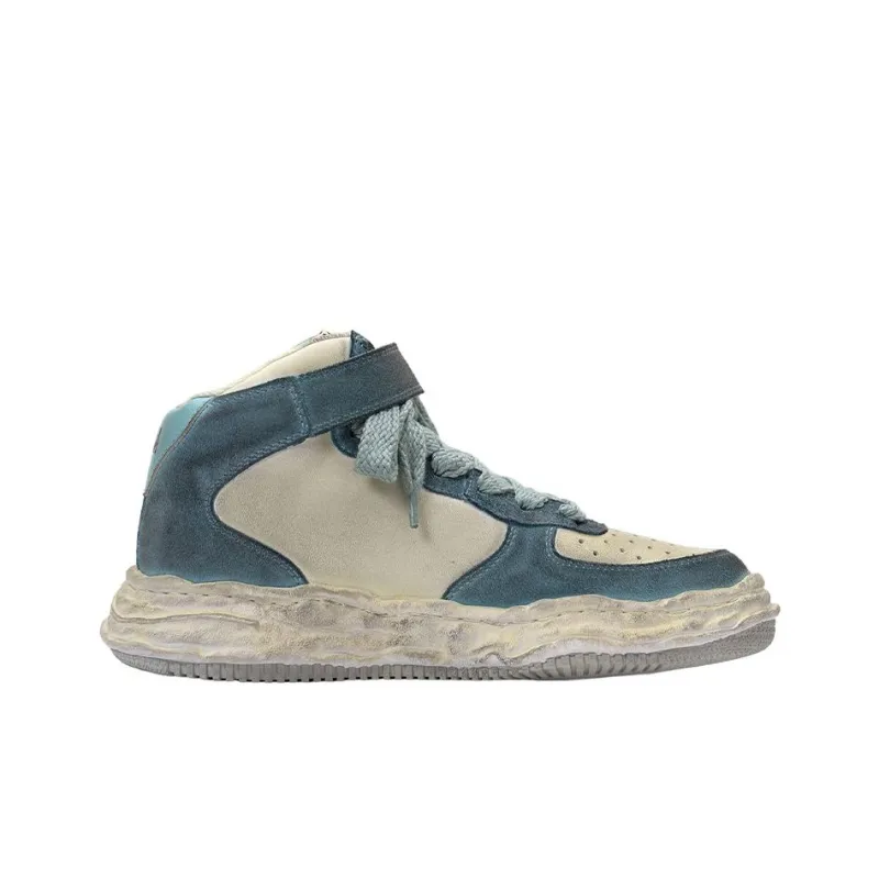 Maison MIHARA YASUHIRO Wayne Brushed Suede High-top Sneakers-1