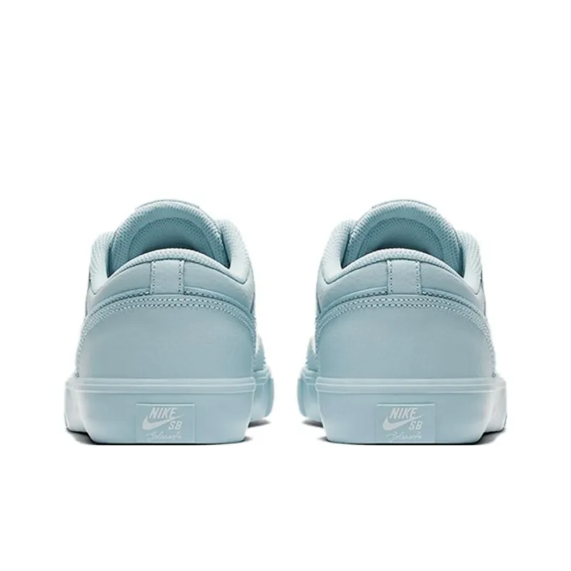 Nike SB Stefan Janoski Anti Slip Wear Resistant Low Top Skateboard Shoes Women's Blue-4