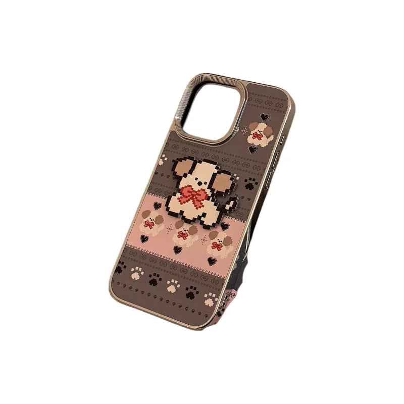 QIZHENG TPU Material Couple Phone Case Compatible With Apple 16 Pro Max/15/14/13/12/11-7