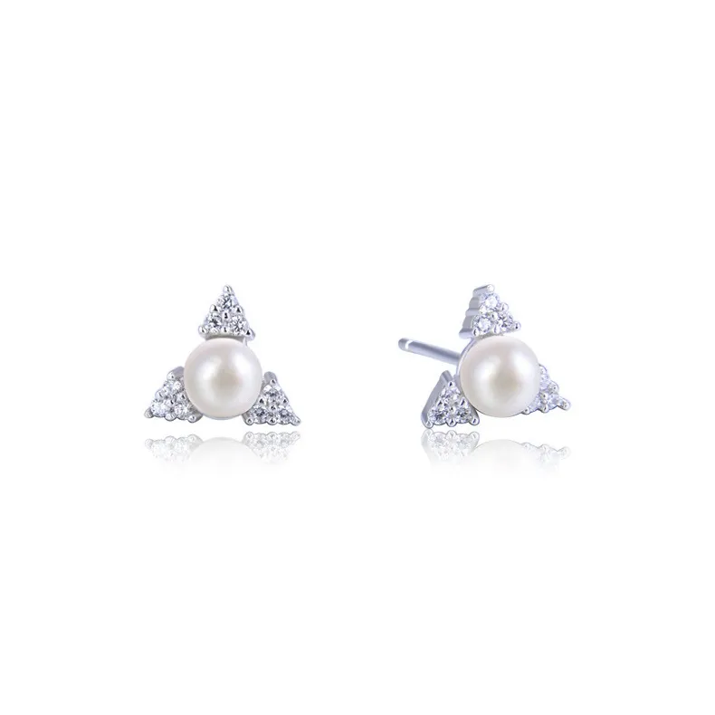 Beth Jewelry Pearl Stud Earrings Women's-0