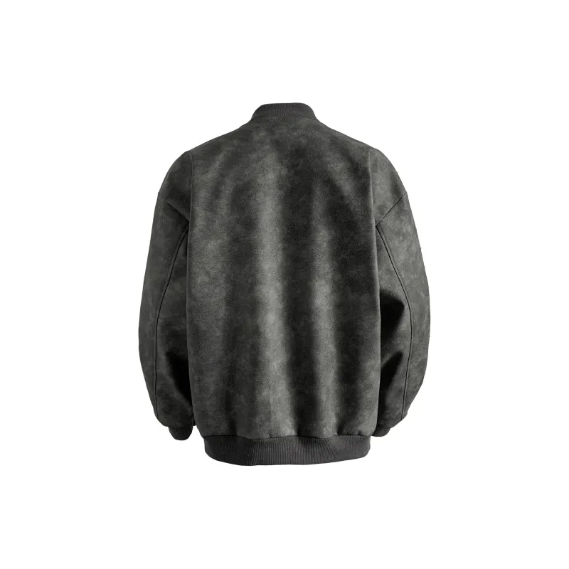UPZCY Jackets & Coats Unisex Black Gray-1