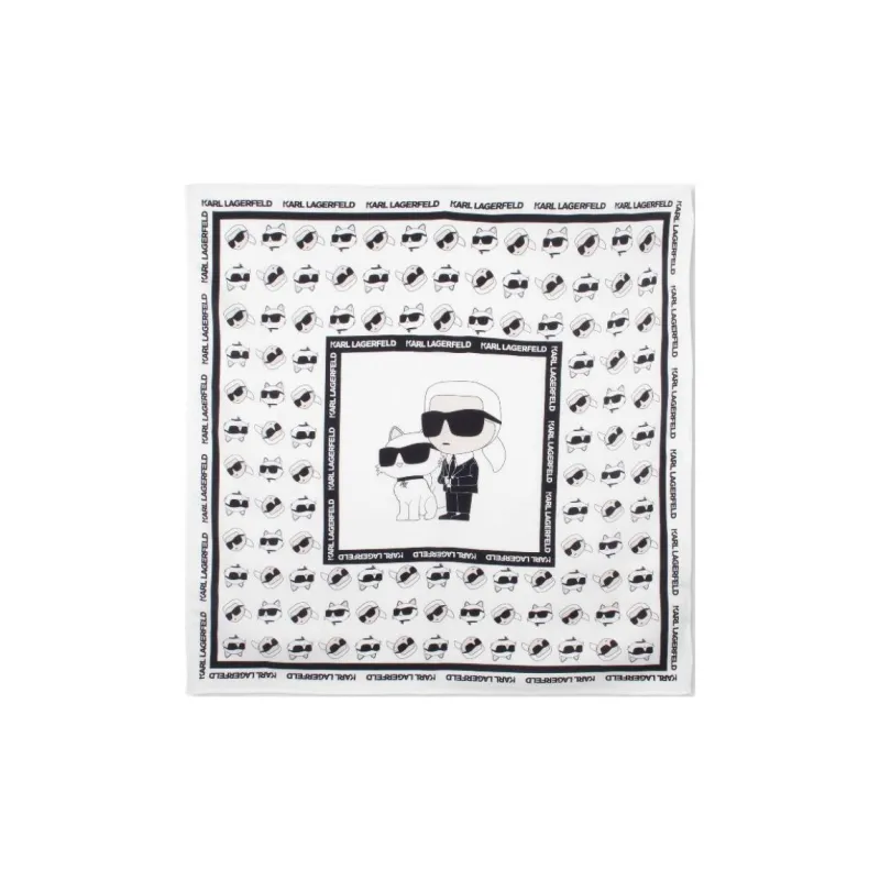 KARL LAGERFELD / Karl Lagerfeld Jeans Logo print Scarf-0