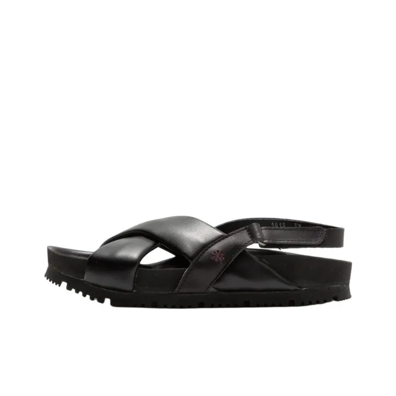 Art BURDEOS Strap Sandals Women's Black-0