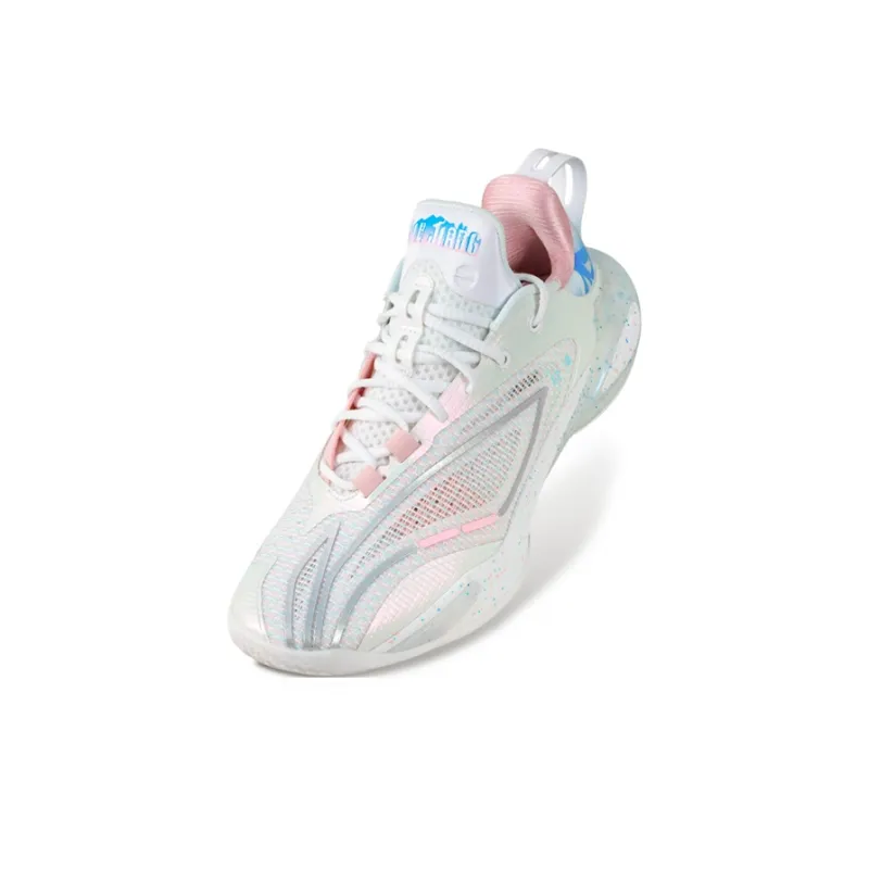 LINING Flash Strike 11 Basketball Shoes Men Low Top Pearl White-2