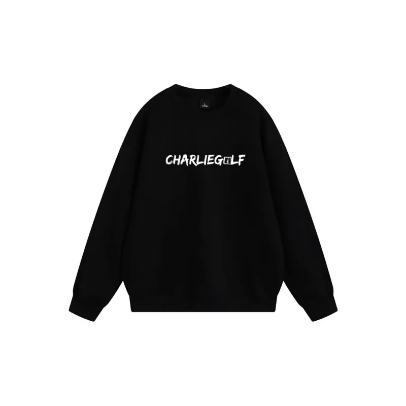 CHARLIE GOLF Sweatshirt Unisex Black-1
