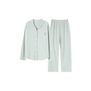 GOSO Pajama Set Women's Light Green