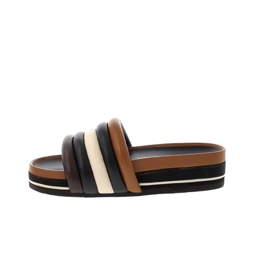 TORY BURCH Slide Slippers Women's Black Brown