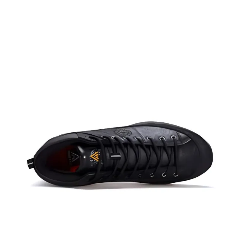 HUMTTO Cushioning, Wear Resistant High Top Outdoor Shoes Men's Black-3