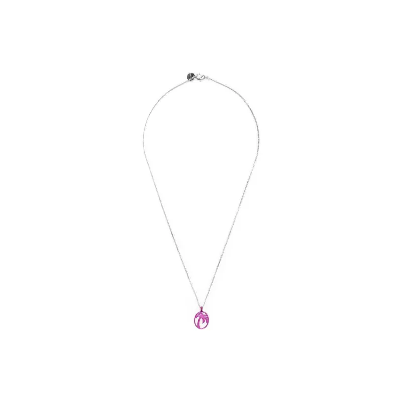 PALM ANGELS Oval Palm Necklace-1