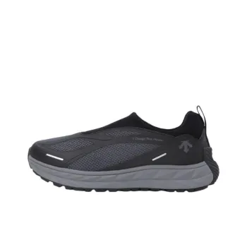 DESCENTE Terrain D Anti Slip Wear Resistant Low Top Casual Shoes Unisex Black