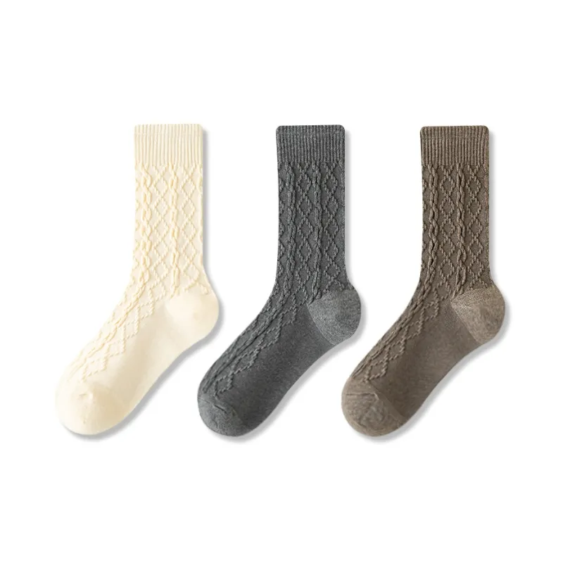 YOOKA Mid Calf Socks Women's Combo Set-15
