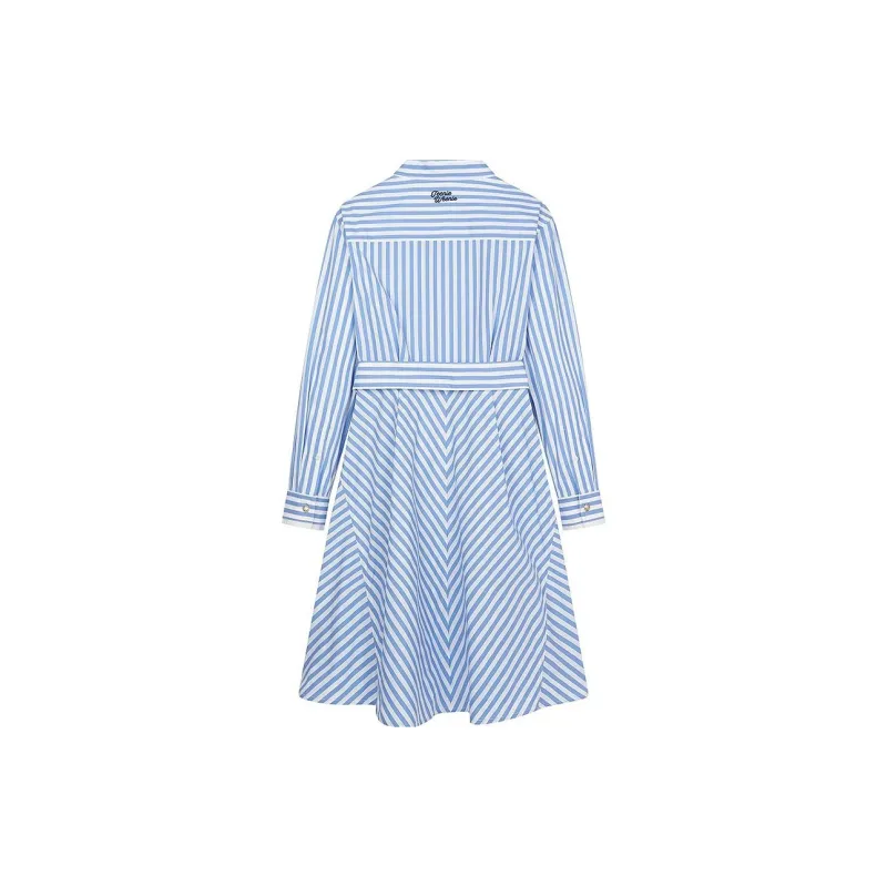 Teenie Weenie Long Sleeved Dresses Women's Blue-1
