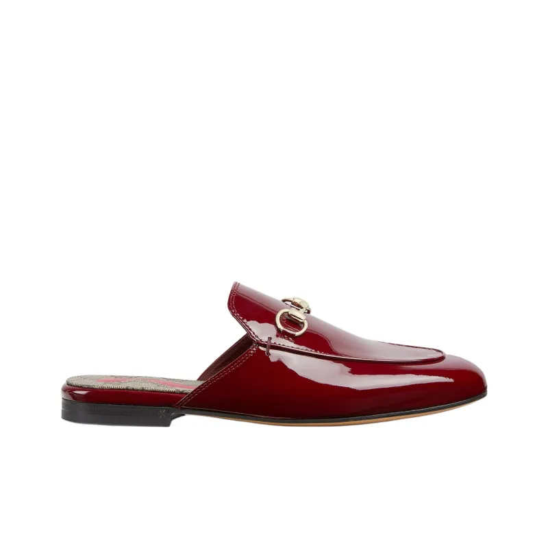 GUCCI Wrap toe Slippers Women's Red-1