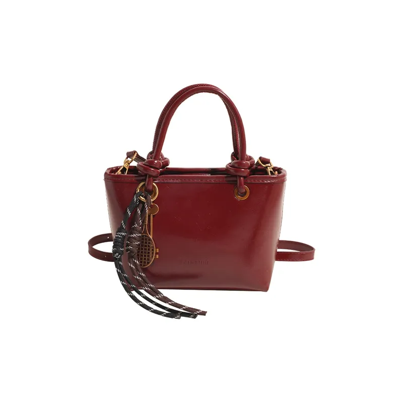 ZAVC PU Handbag Women's Black/Brown/Coffee/Red-23