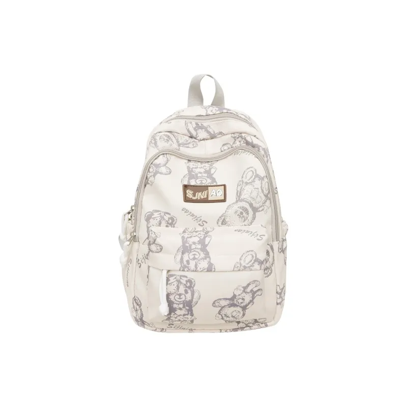 Yalu Nylon Laptop Bag Backpack Unisex Multicolor-0