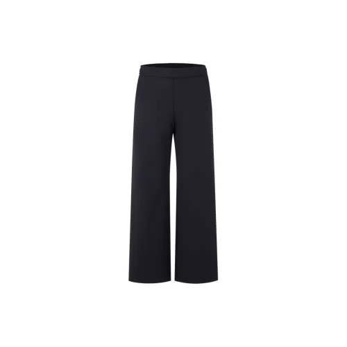 DESCENTE WOMEN'S TRAINING SERIES Knitted Sweatpants Women's BK BLACK