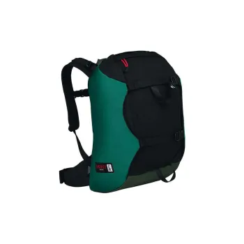 OSPREY Nylon Backpack Unisex Black & Green