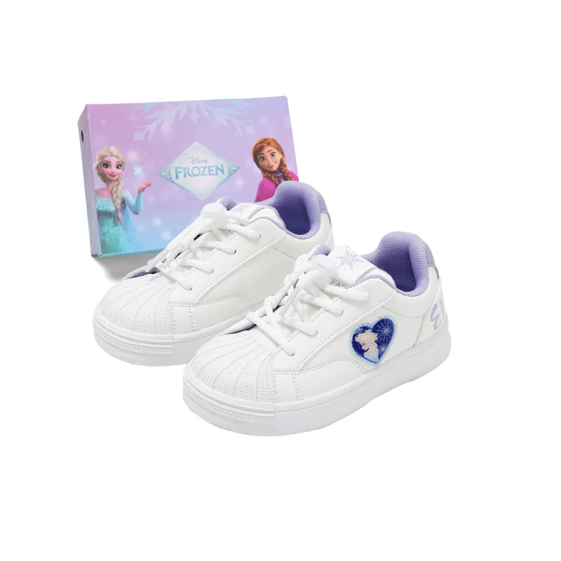 Disney Frozen Series Slip Resistant Cushioning Abrasion Resistant Low Top Skateboard Shoes Women's-1