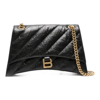 Balenciaga Medium Crush Shoulder Bag