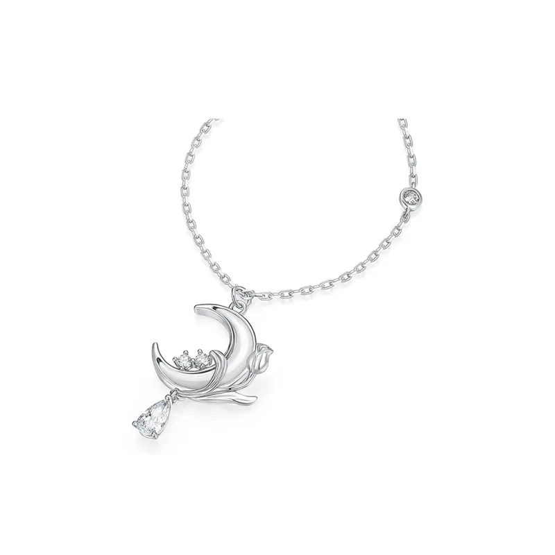 YUJIANDOUDOU S925 Silver Necklaces Women's-3