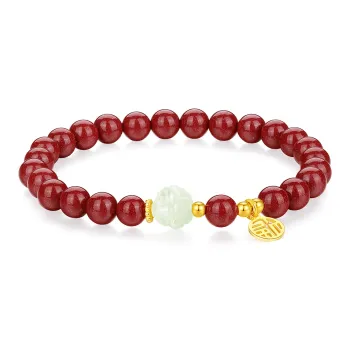 SEVEN COOK Cinnabar Bracelets Unisex