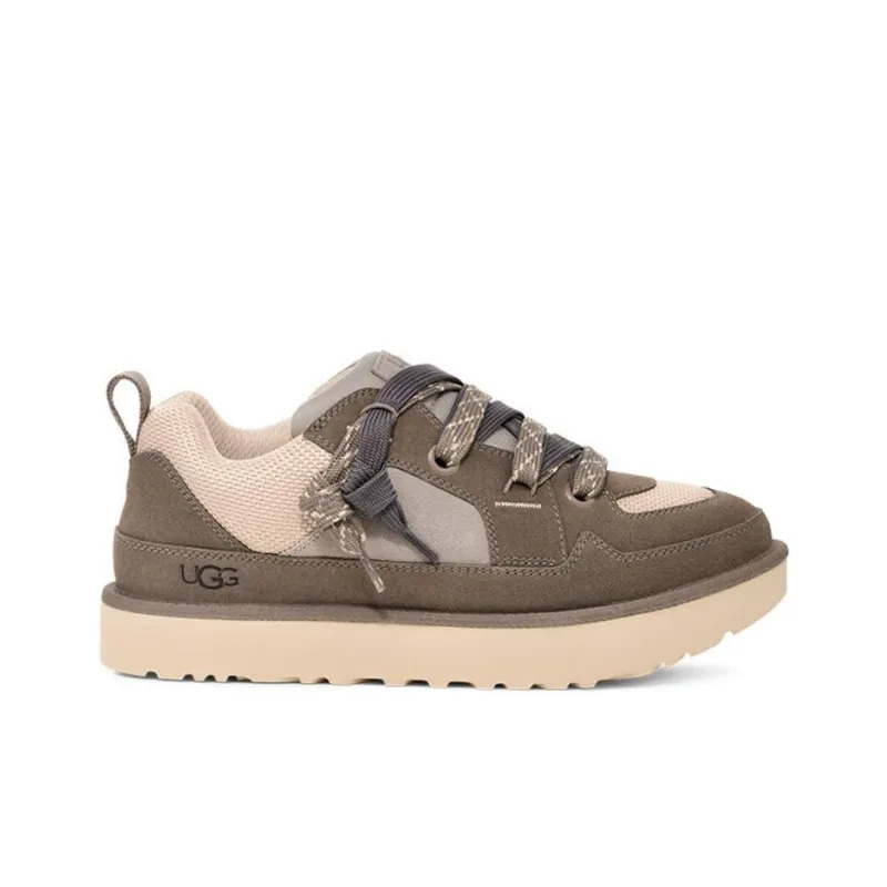 UGG Highland Slip Resistant Low Top Casual Shoes Men's Brown/Beige-2