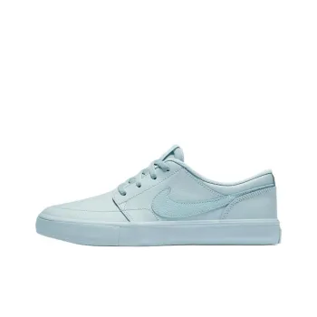 Nike SB Stefan Janoski Anti Slip Wear Resistant Low Top Skateboard Shoes Women's Blue