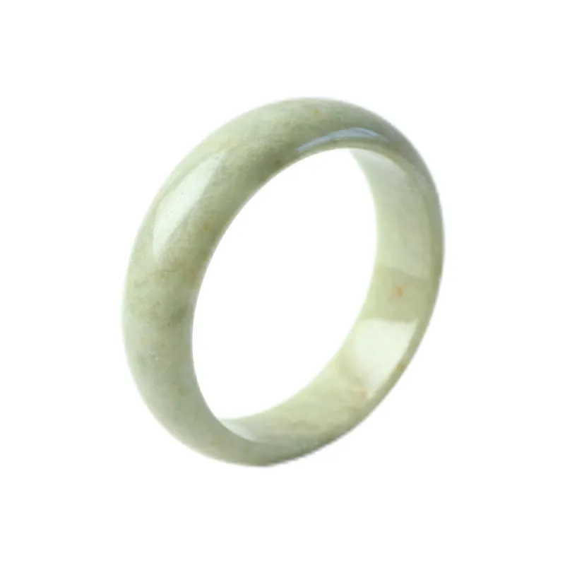 South Asia Bean Type Jadeite Bangles Unisex-0