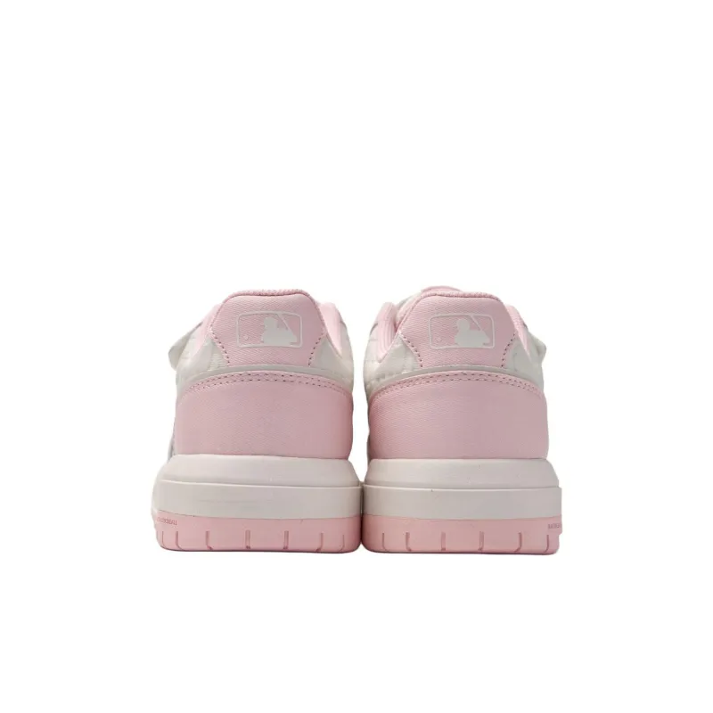 MLB New York Yankees Anti-Slip And Wear-Resistant Balance Low-Top Kids' Skateboarding Shoes Pink Kids'-4
