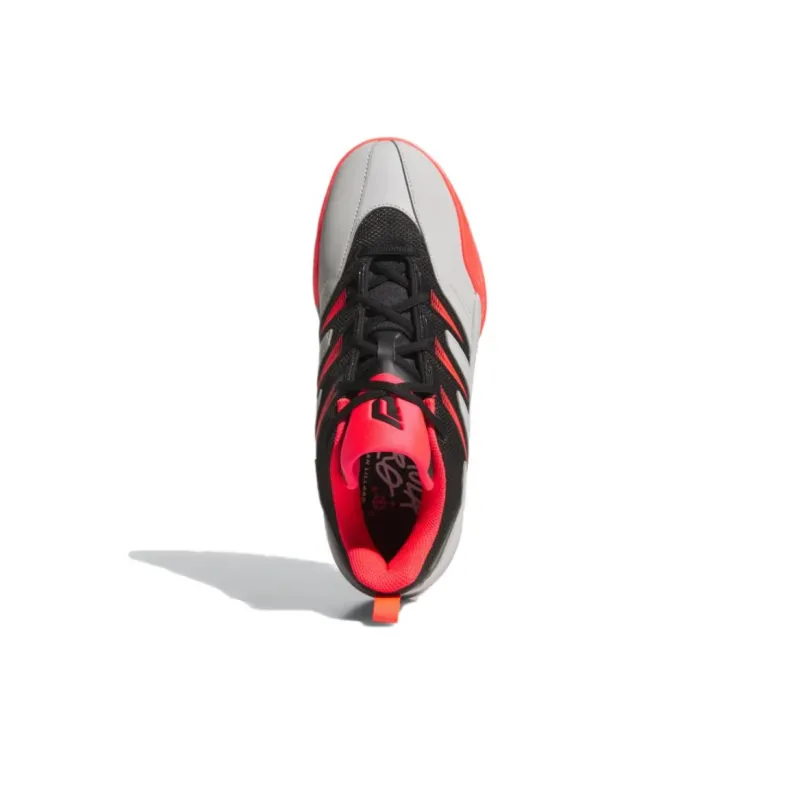 Adidas Dame Certified 3 Core Black Lucid Red Grey Two-1