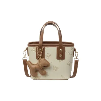 Kaka Tree Pu Shoulder Bag, Crossbody Bag, Handbag Women's White Bamboo/Brown Bamboo/Yellow Bamboo
