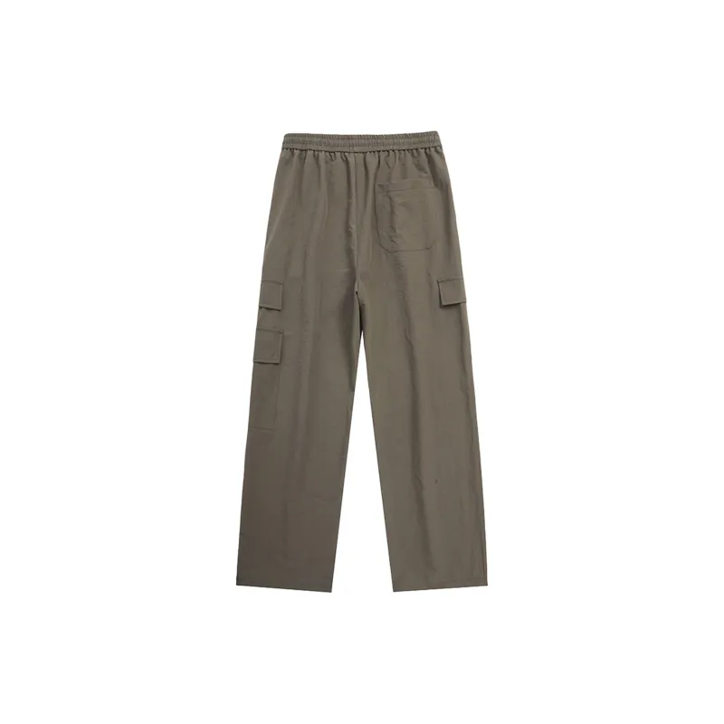 Lulifama Casual Pants Unisex Dark Gray-10