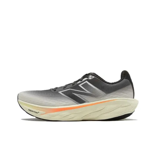 New Balance NB Fresh Foam X 1080 Slip Resistant And Breathable Low Top Running Shoes Men's Gray Black Loose Fit