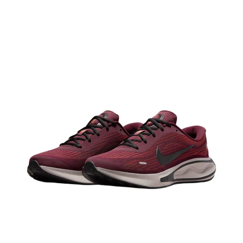 Nike Journey Run Burgundy Crush Monarch Total Orange Black-2