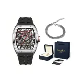 Dark Blue Box[Comes with Cuban Bracelet]Black