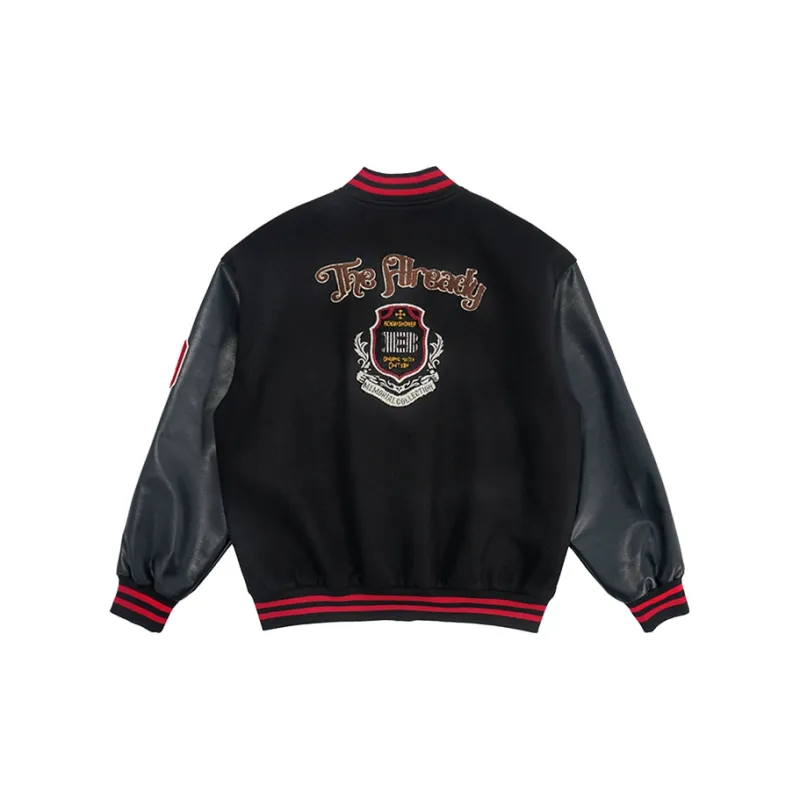 BENMYSHOWER Baseball Jacket Unisex-10