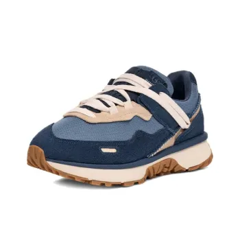 UGG RetroFi Slip Resistant Low Top Casual Shoes Men's Blue Beige