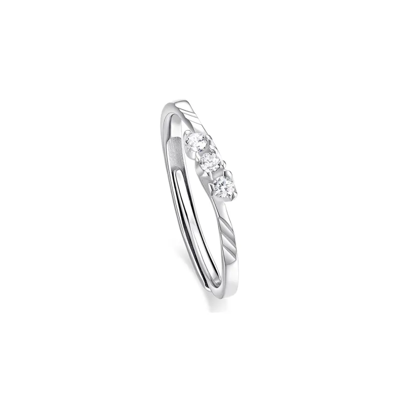 KADER 925 Sterling Silver Rings Unisex Silver Box-2
