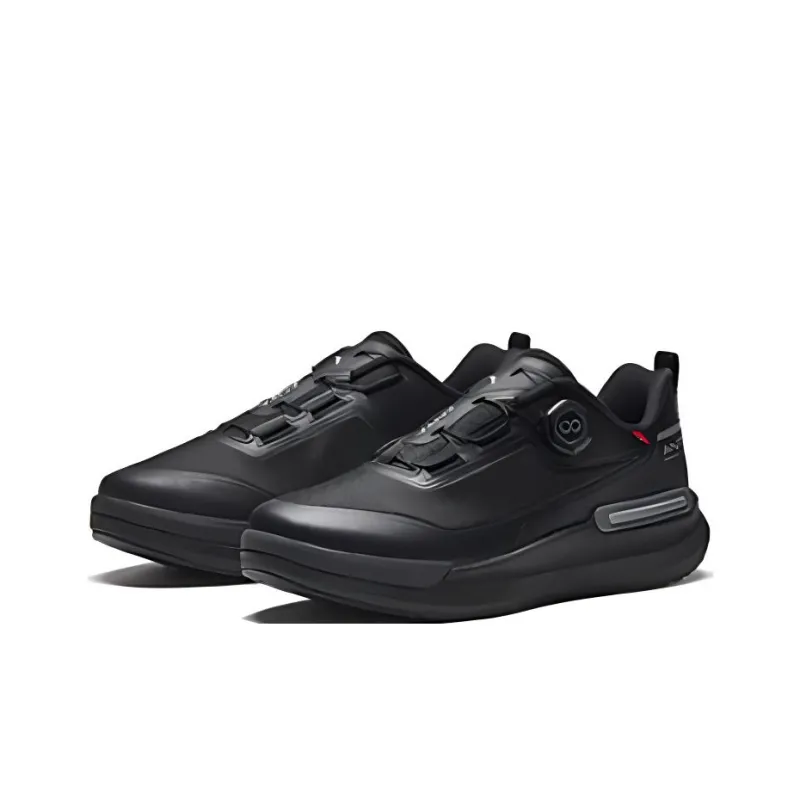 Anta Ten Thousand Miles Anti Slip And Wear Resistant Coverage Low Top Training Shoes Men's Black-1