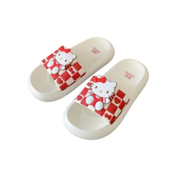 SHIGUDE x Sanrio Slippers Women's Red