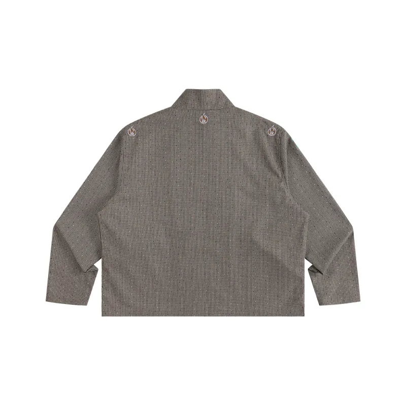 BURNIN Jackets & Coats Unisex Brown-1