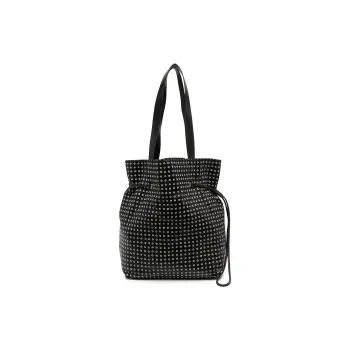 10 CORSO COMO Spot Print Leather Bucket Shoulder Bag